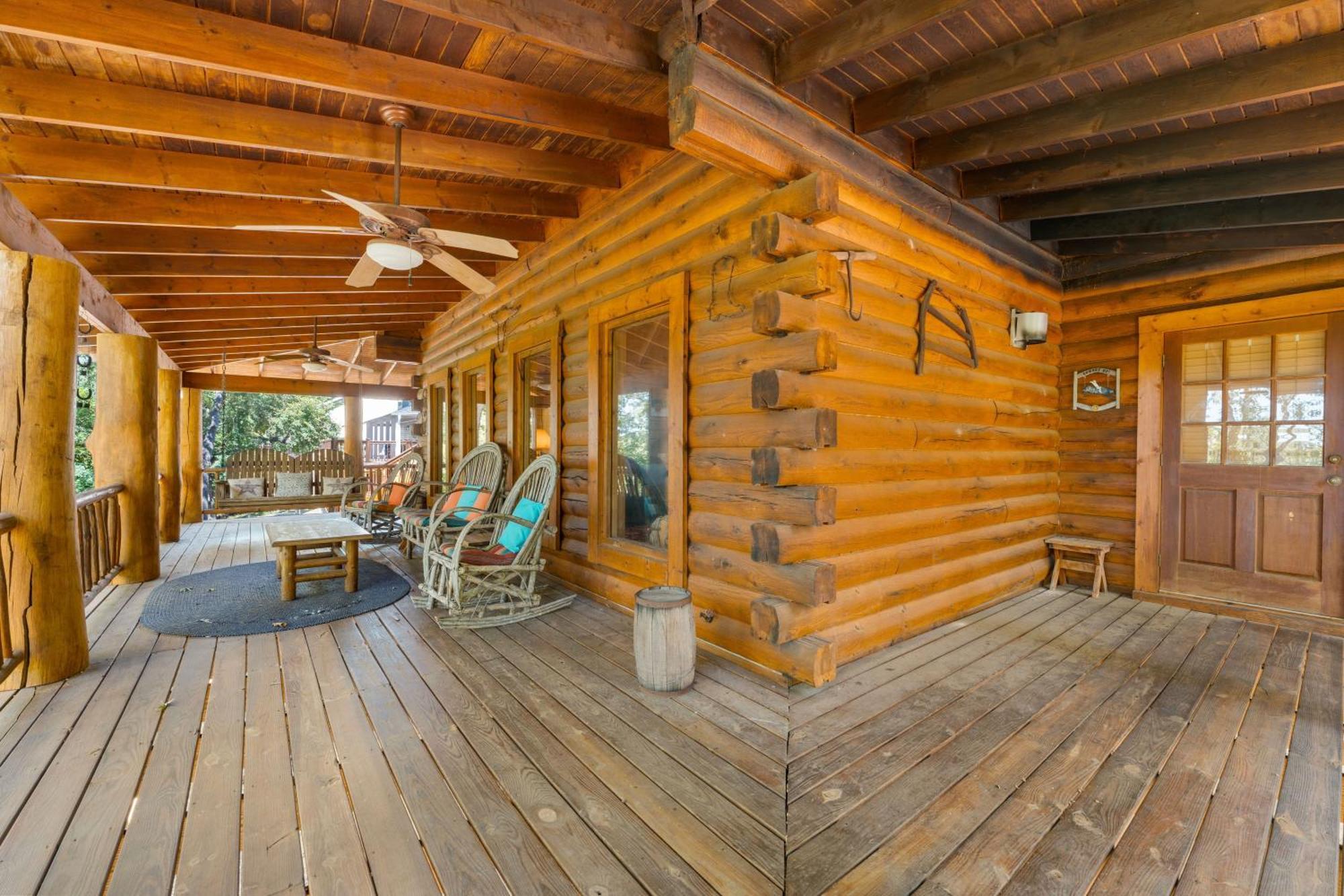 The Lazy K Cabin Cabin Branson Eksteriør bilde