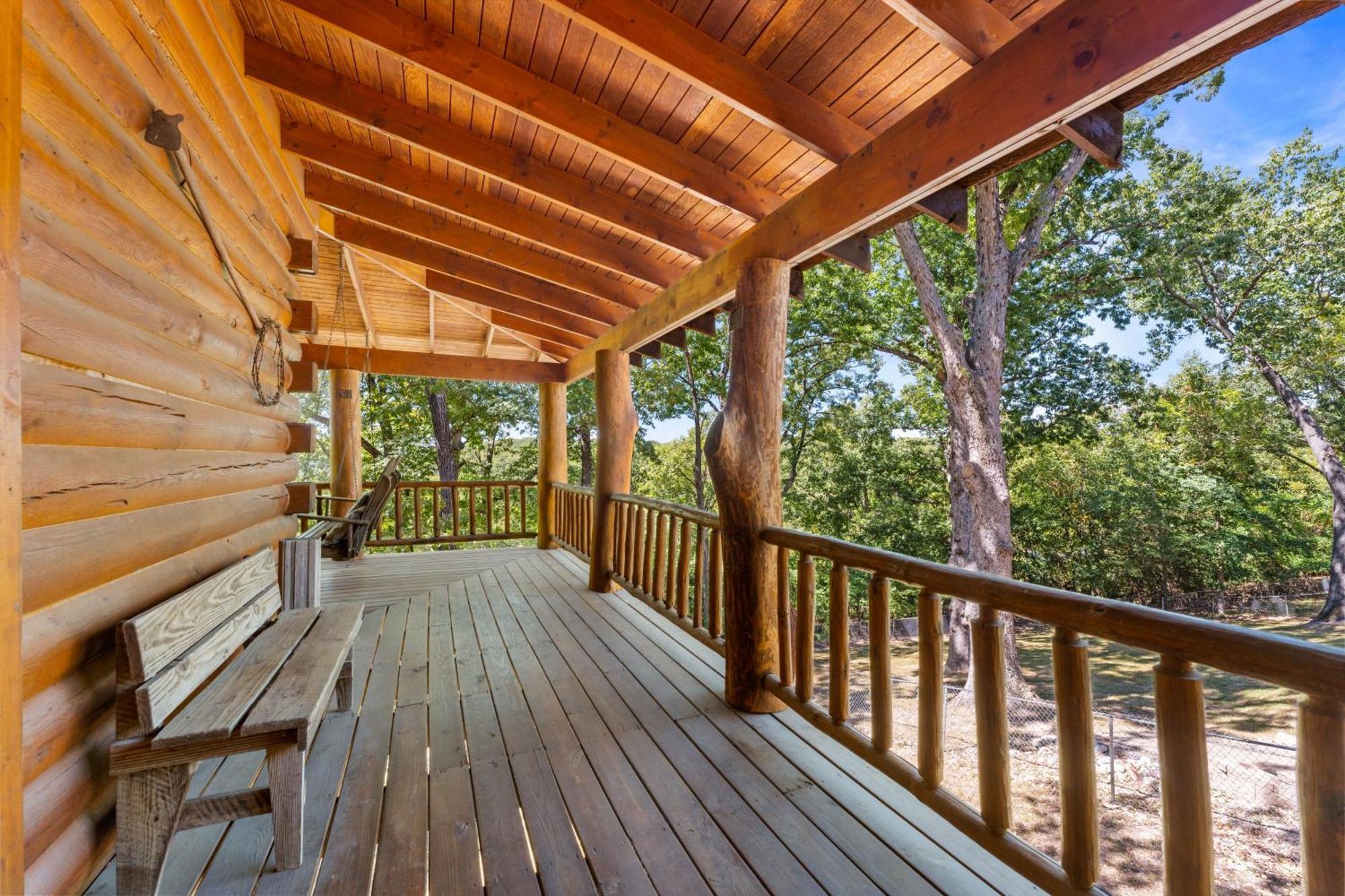 The Lazy K Cabin Cabin Branson Eksteriør bilde