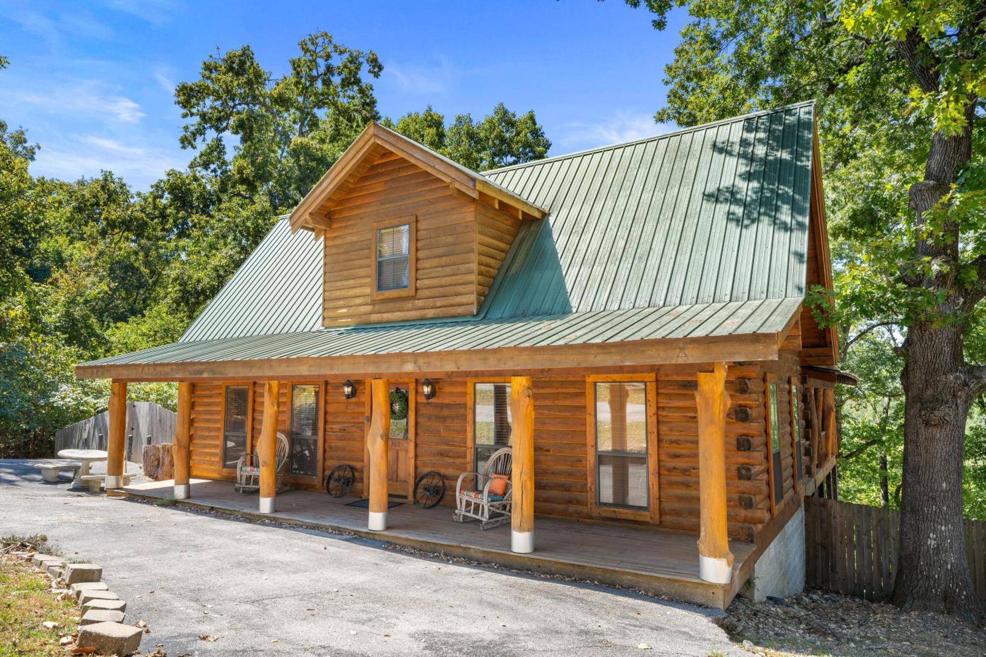 The Lazy K Cabin Cabin Branson Eksteriør bilde