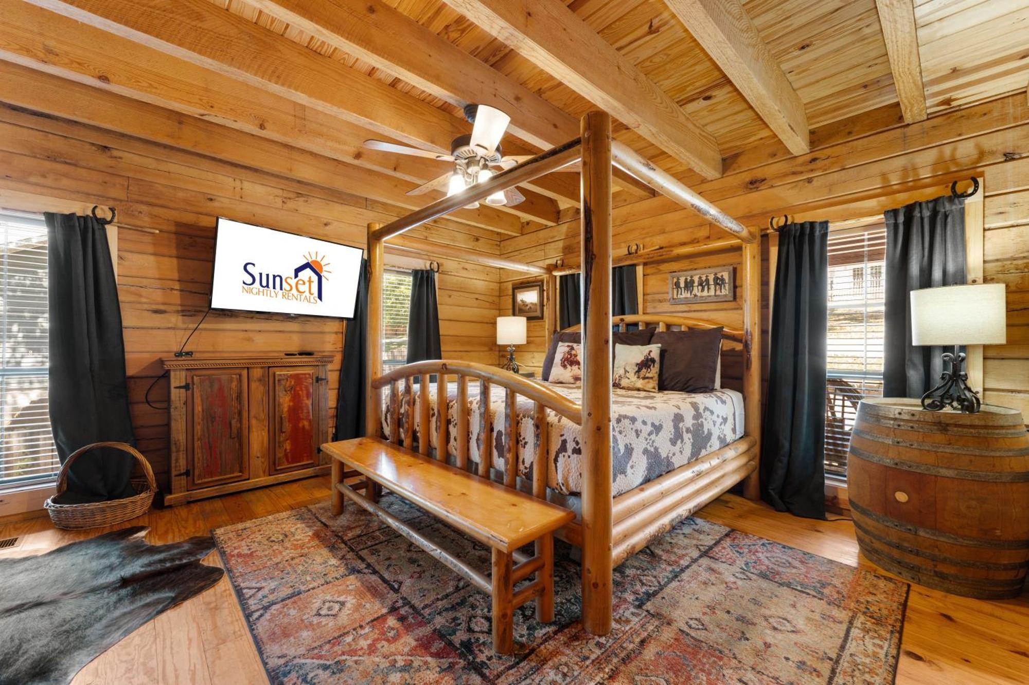 The Lazy K Cabin Cabin Branson Eksteriør bilde