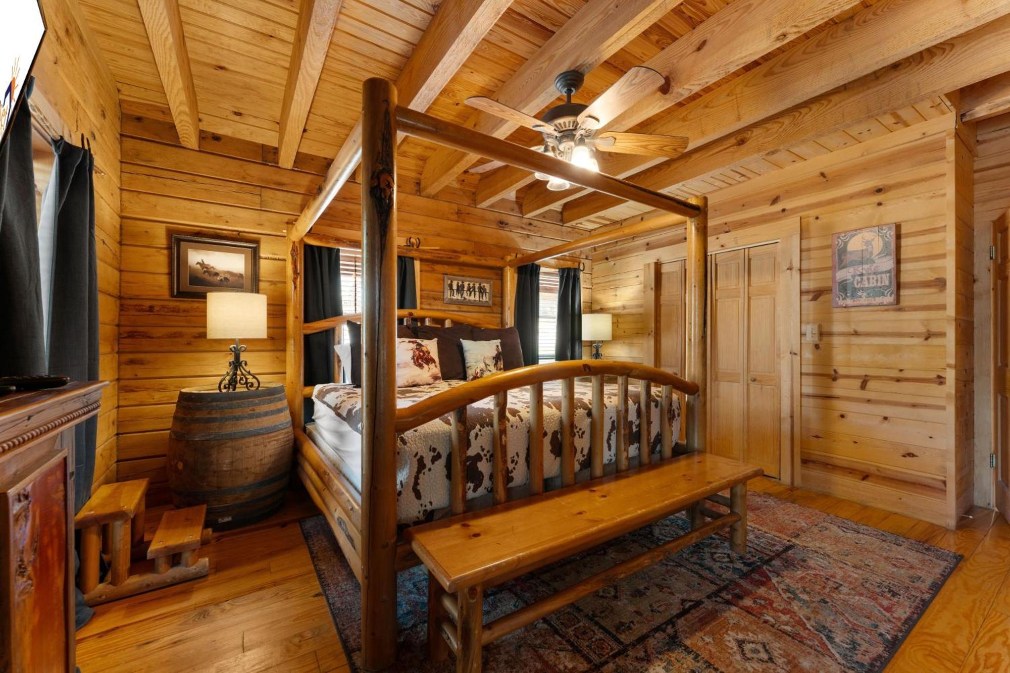 The Lazy K Cabin Cabin Branson Eksteriør bilde