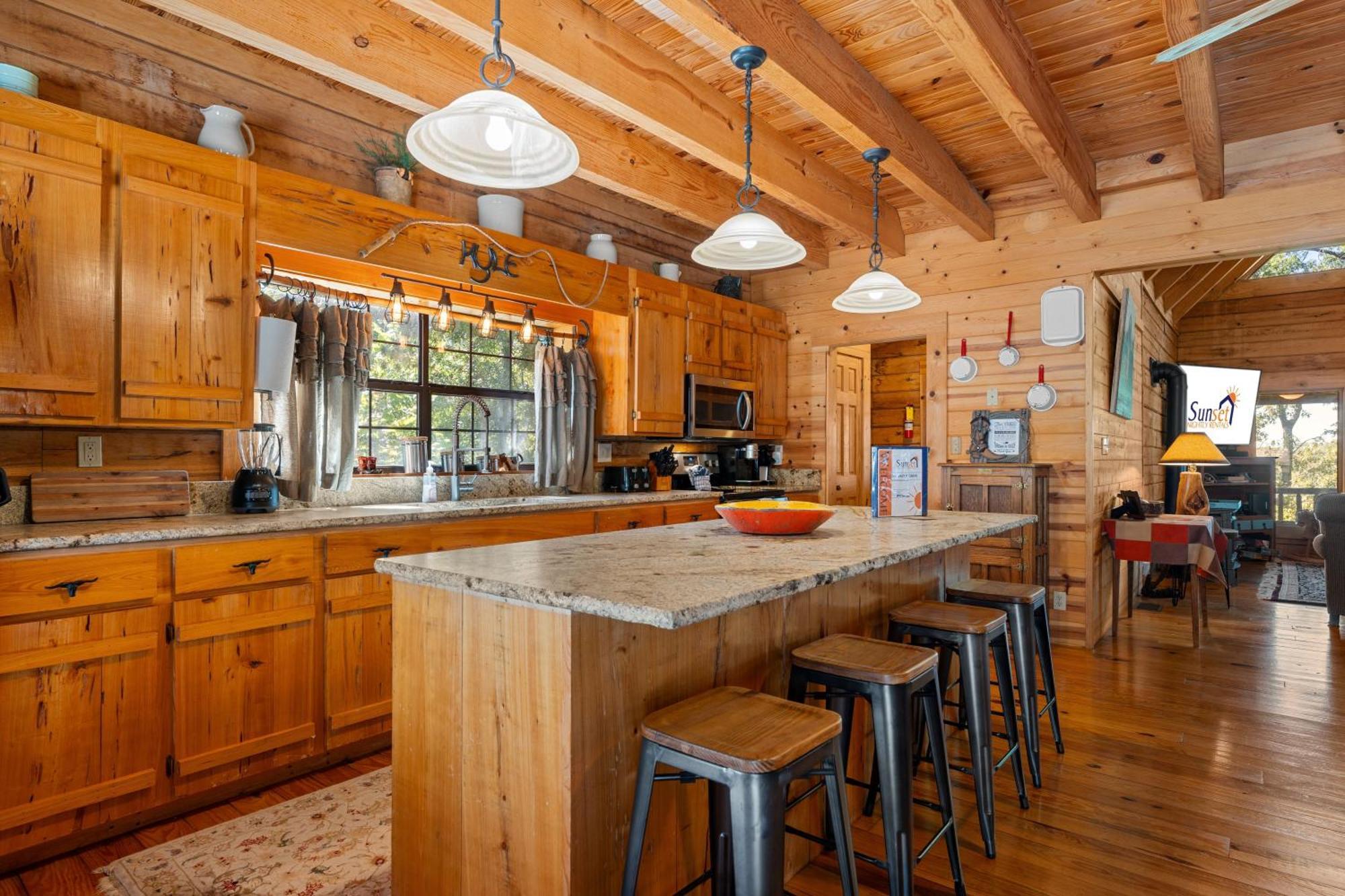 The Lazy K Cabin Cabin Branson Eksteriør bilde