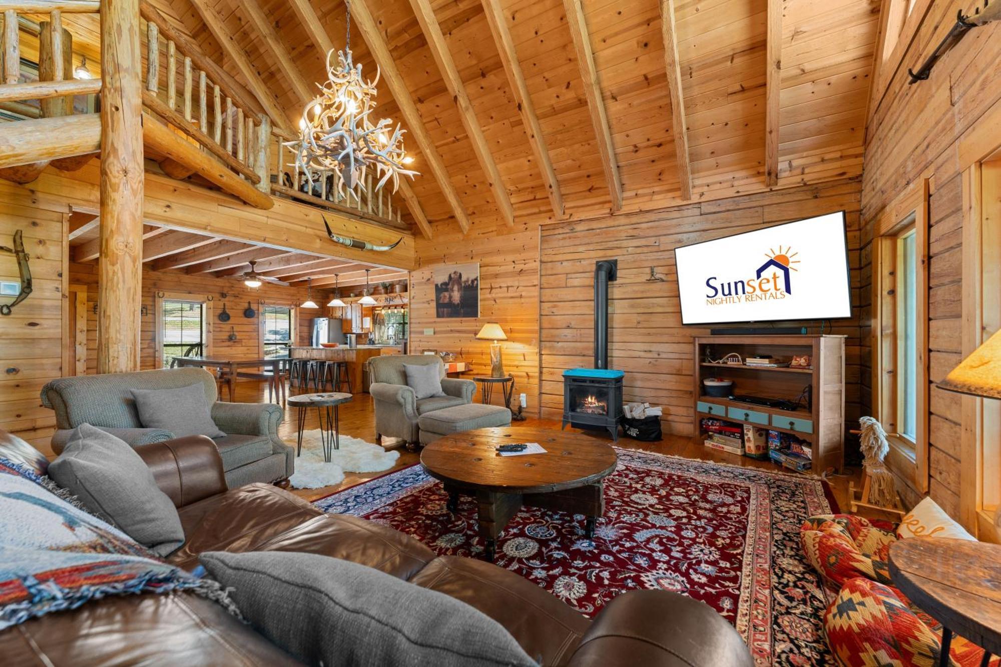 The Lazy K Cabin Cabin Branson Eksteriør bilde
