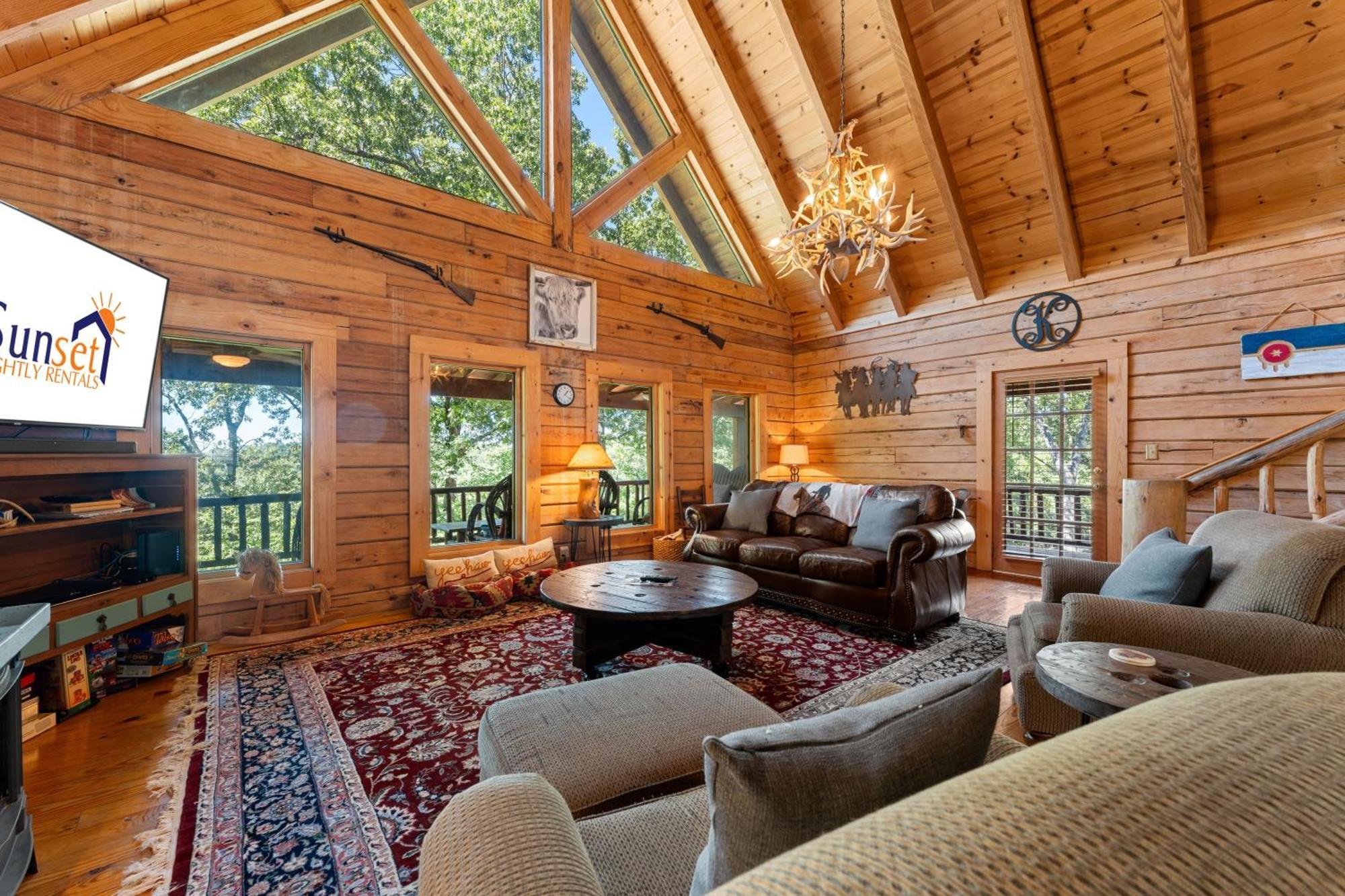 The Lazy K Cabin Cabin Branson Eksteriør bilde